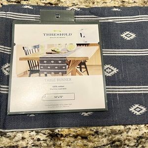 New Threshold 14”x72” Tribal Print Table Runner